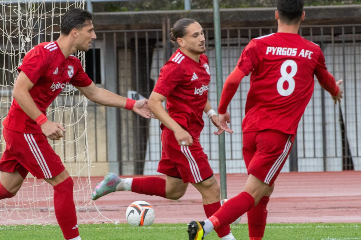 «Καρέ» από το ημίχρονο ο Πύργος