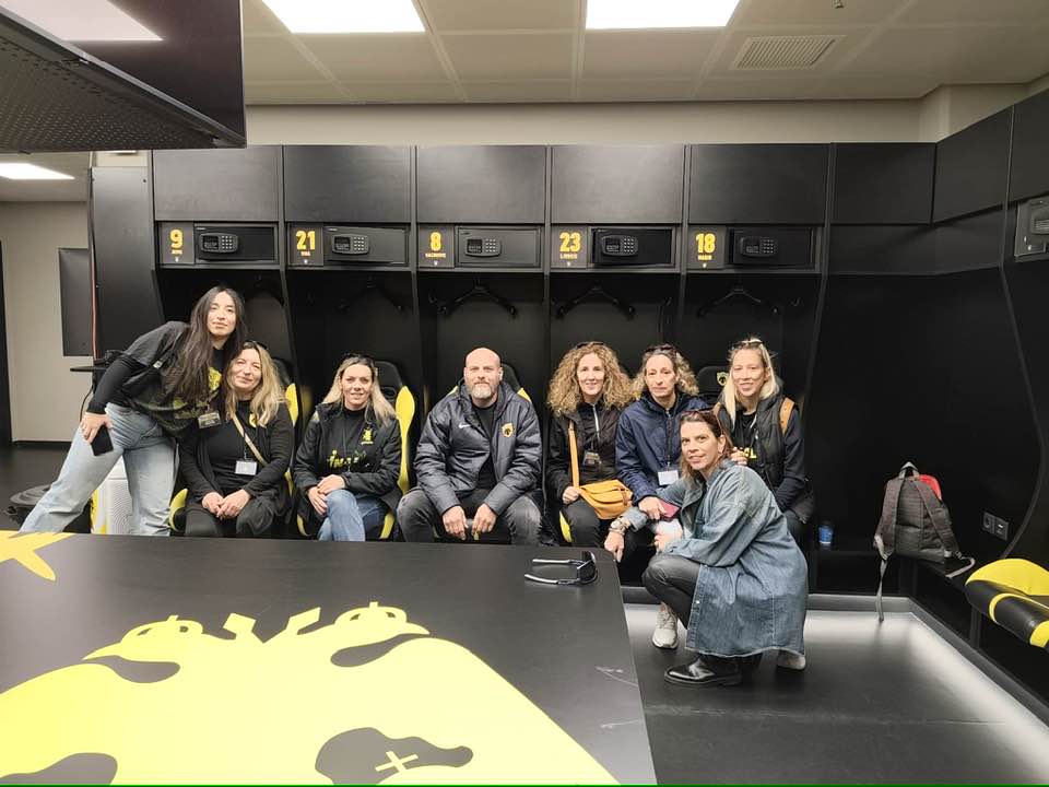 ΑΕΚ: Η γυναικεία ομάδα Vintage ξεναγήθηκε στην «Αγιά Σοφιά – Opap Arena»