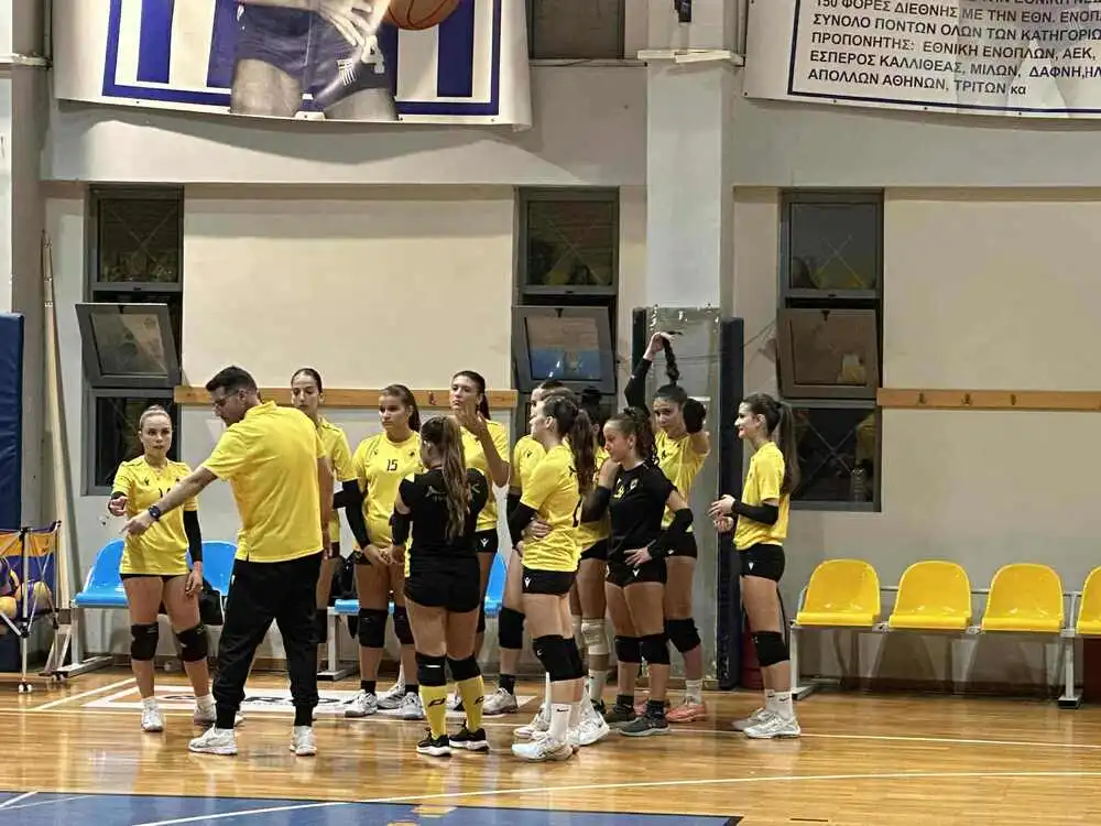 ΑΕΚ: Φινάλε α’ φάσης στην κορυφή για την Κ18 βόλεϊ κοριτσιών
